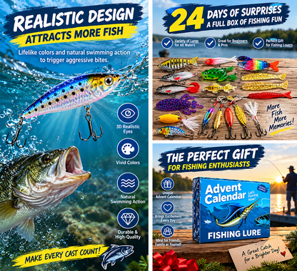 🎣🎄The Ultimate Christmas Countdown Gift for Anglers!