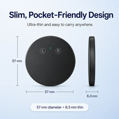 🌐 Real-Time AI Translator Device – Instant Two-Way Voice, 100+ Languages