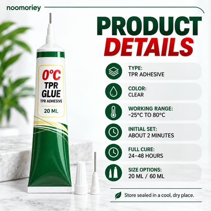 🔥 50% OFF Soft Gel Waterproof Repair Adhesive – Flexible High-Strength Clear Glue