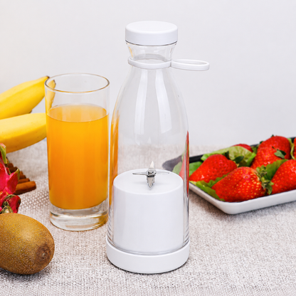 ⚡Portable Juicer Cup with Handle – USB Rechargeable Mini Blender for Shakes & Fresh Juice