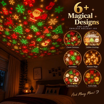 🎄Instant Holiday Room Decor- Plug-In Christmas Tree Projection Night Light