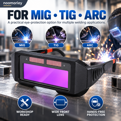 🔥 50% OFF Auto-Darkening Welding Goggles for MIG TIG & ARC Welding