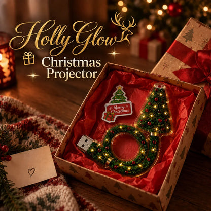🎄Instant Holiday Room Decor- Plug-In Christmas Tree Projection Night Light