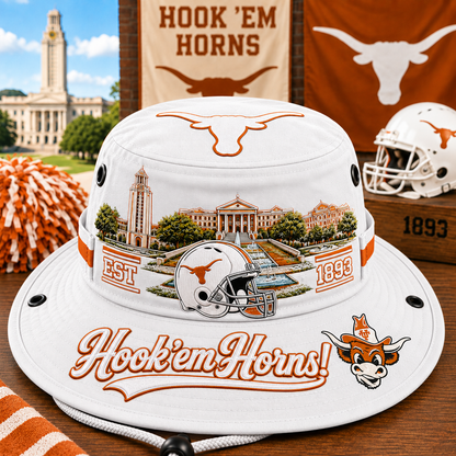 🇺🇸 Last Day Promo: 50% OFF🤘🐂Hook 'em Horns Boonie Hat🏈