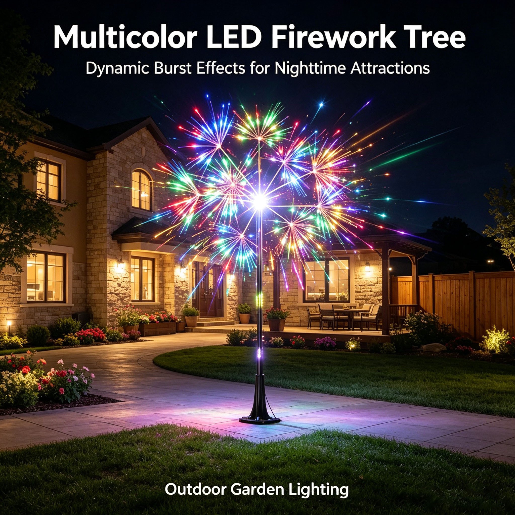 🎁💡 Bluetooth Smart Fireworks Led Light – Orvkent