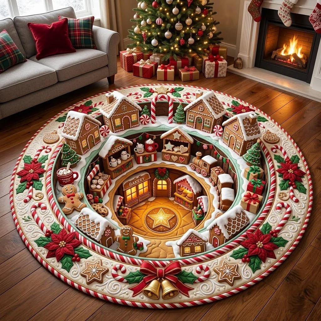 🎄Christmas 3D Optical Illusion Rug