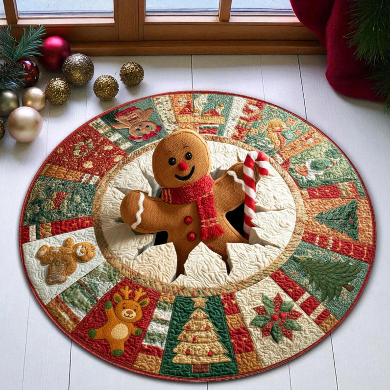 🎄Christmas 3D Optical Illusion Rug