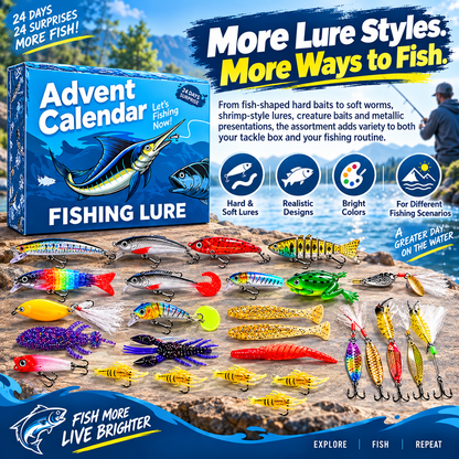 🎣🎄The Ultimate Christmas Countdown Gift for Anglers!