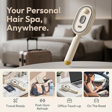 Steam Hair Brush Comb – Orvkent