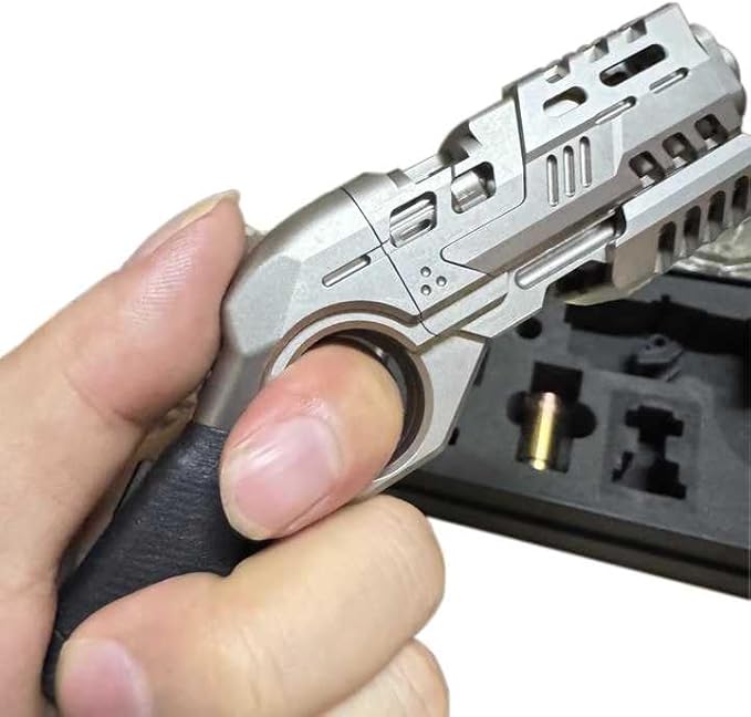 🔥⏰Limited Time Offer 49% OFF-Titanium alloy revolver fidgets toy-Multi functional metal decompression