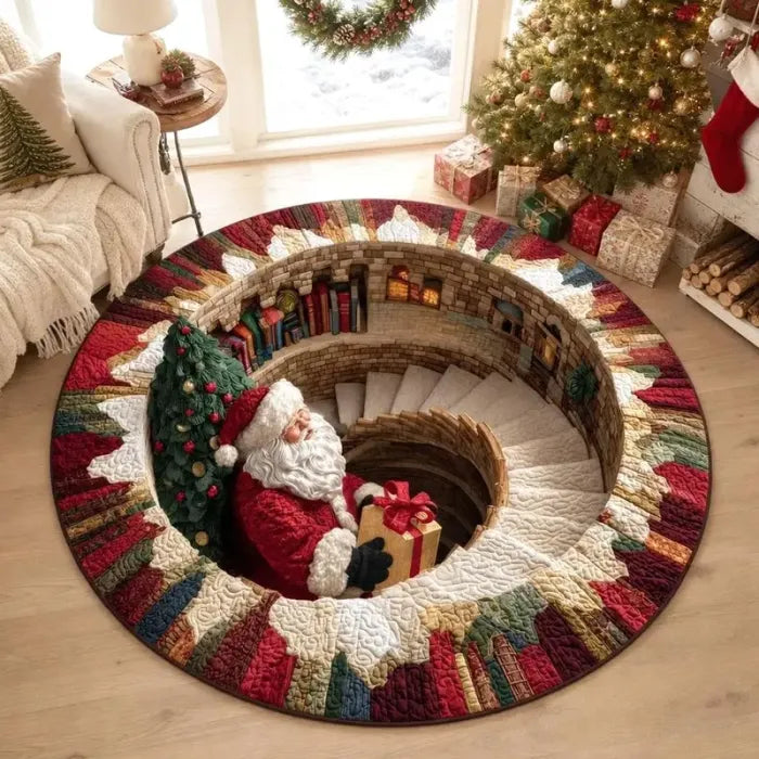 🎄Christmas 3D Optical Illusion Rug