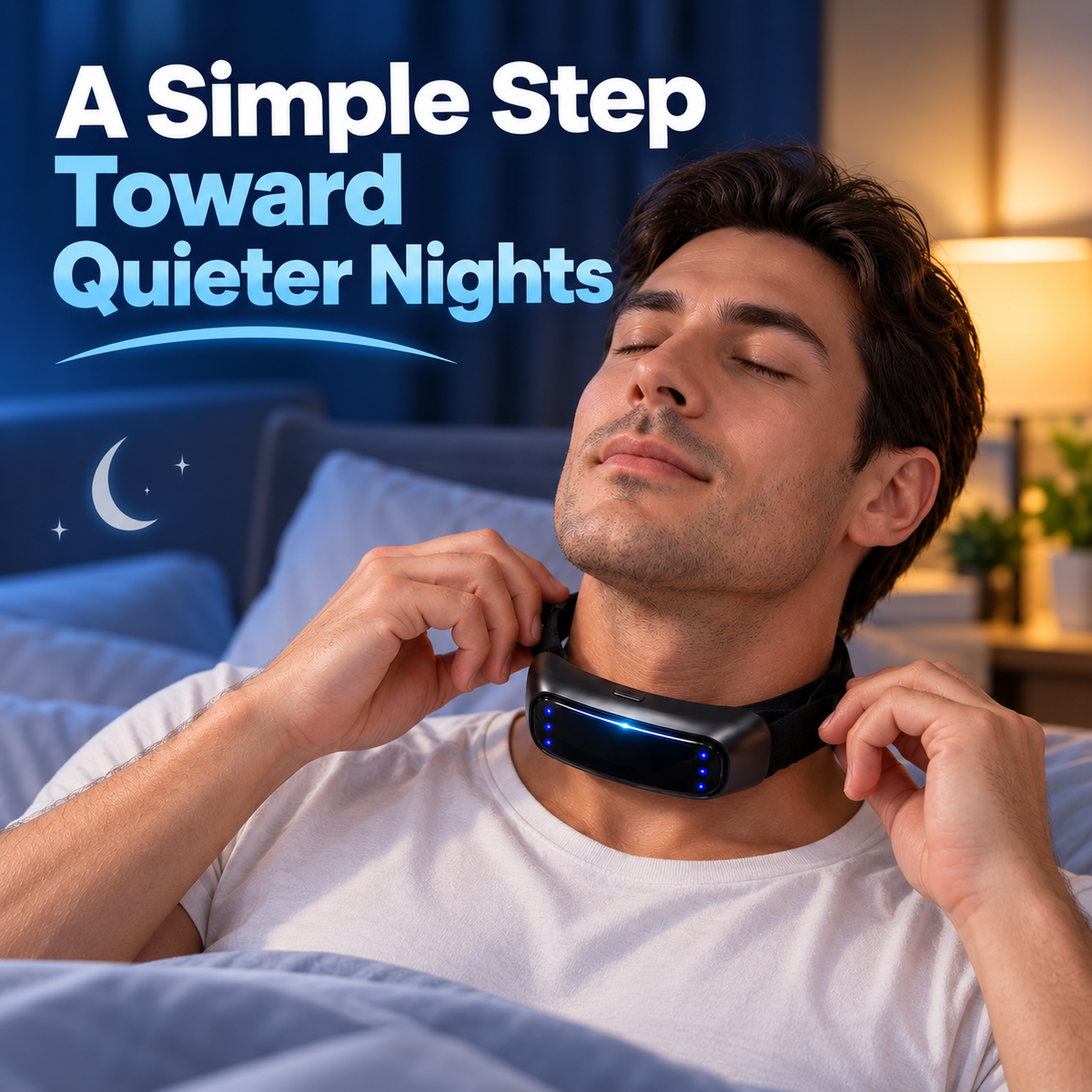 Noomoriey™ Neck Wearable – Simple Bedtime Snoring Support