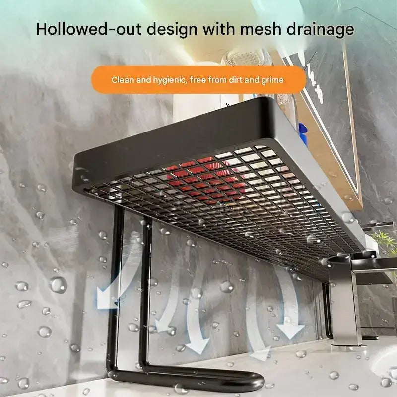 Carbon Steel Bathroom Organizer