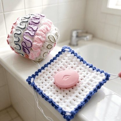 Soap Bubble Mesh Soap Saver Bag