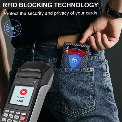 🔥Flash Sale: 40% OFF⚡Men's RFID Minimalist Pop-Up Bifold Wallet