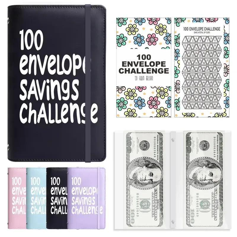 🔥💸100 Envelope Saving Challenged Book