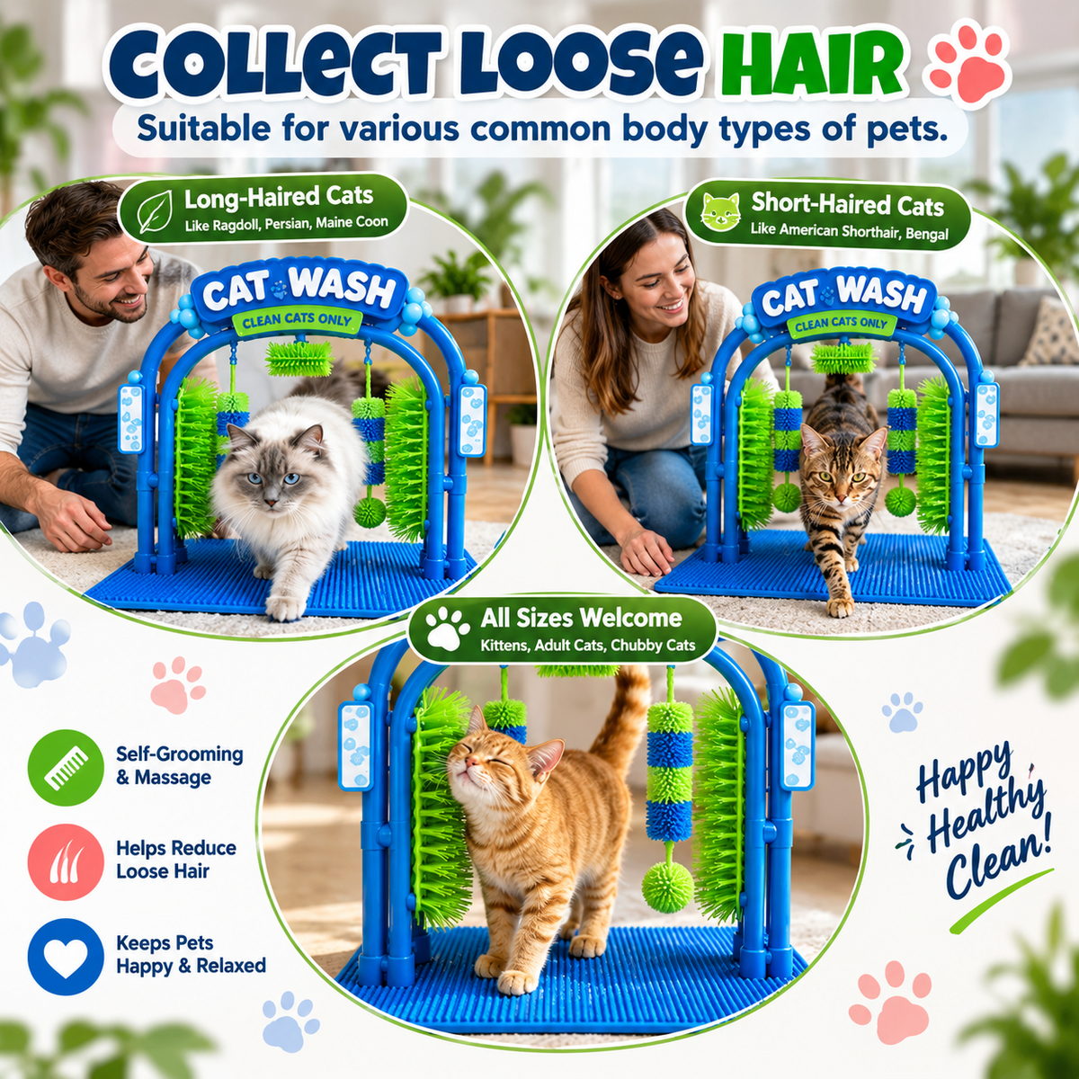 🐱 Cat Wash Grooming Station