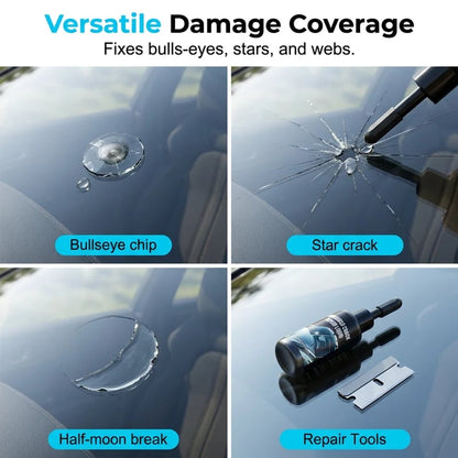 🔥Hot Sale🔧 Windshield crack? DIY fix in minutes. UV resin kit that actually works. ✨