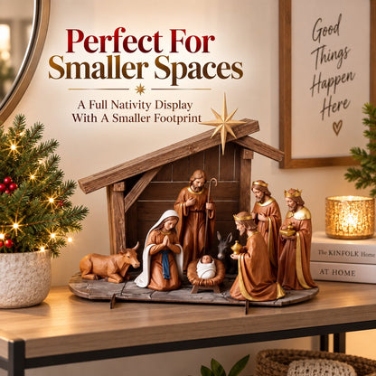 ✝️Christmas Nativity Scene Decor  | Bring The True Meaning Of Christmas Home！！！