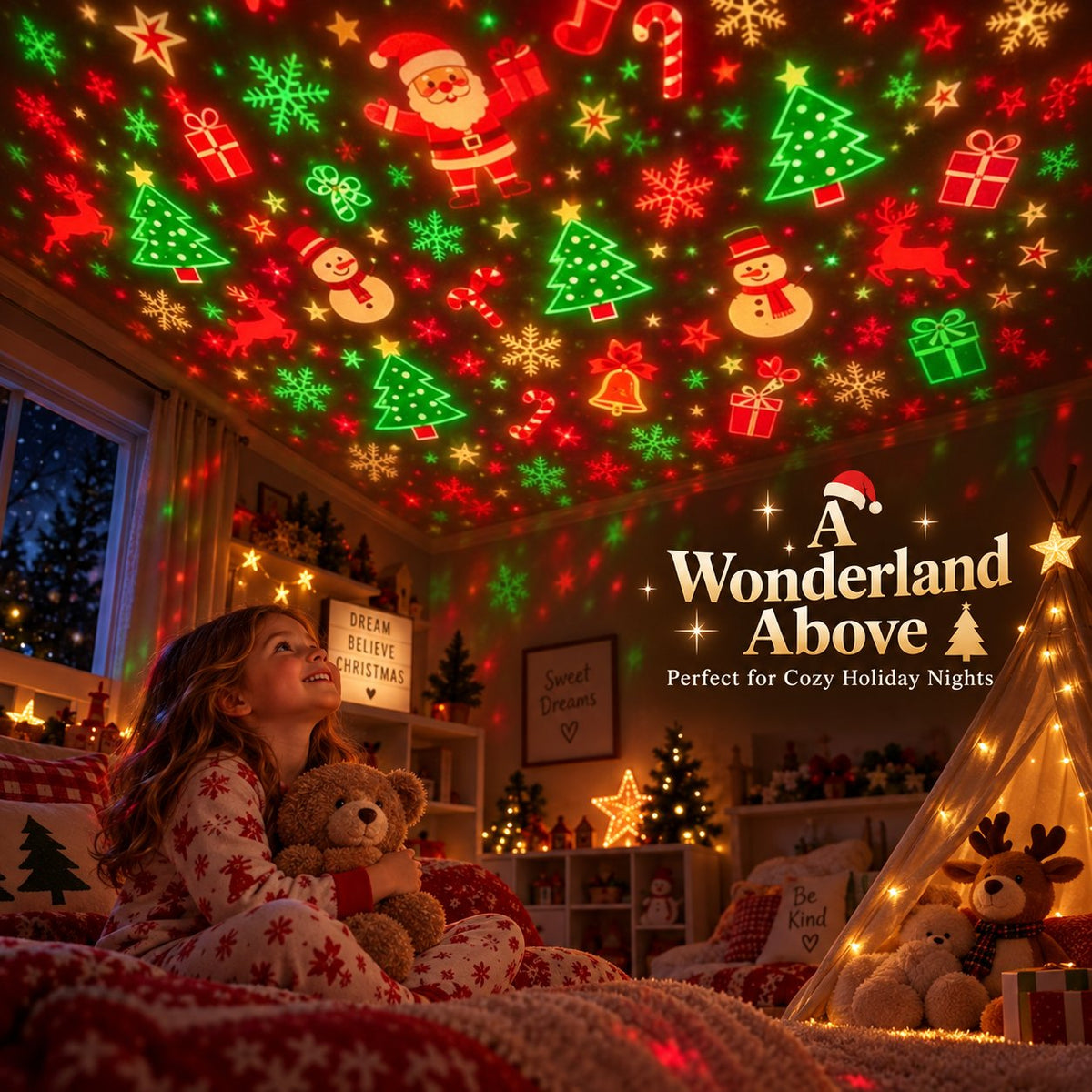 🎄 Christmas Tree LED Decorative Lamp – Flexible USB Ambient Night Light ✨