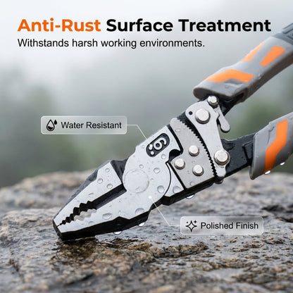 🔧Self-Locking Ratchet Pliers — Lock, Hold & Work Without Constant Squeezing