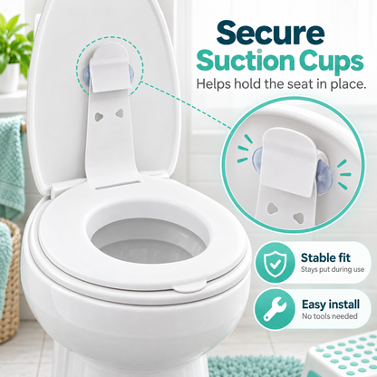 🚽 Toddler Toilet Training Seat – Secure, Comfortable & Easy-to-Install Potty Seat for Little Ones